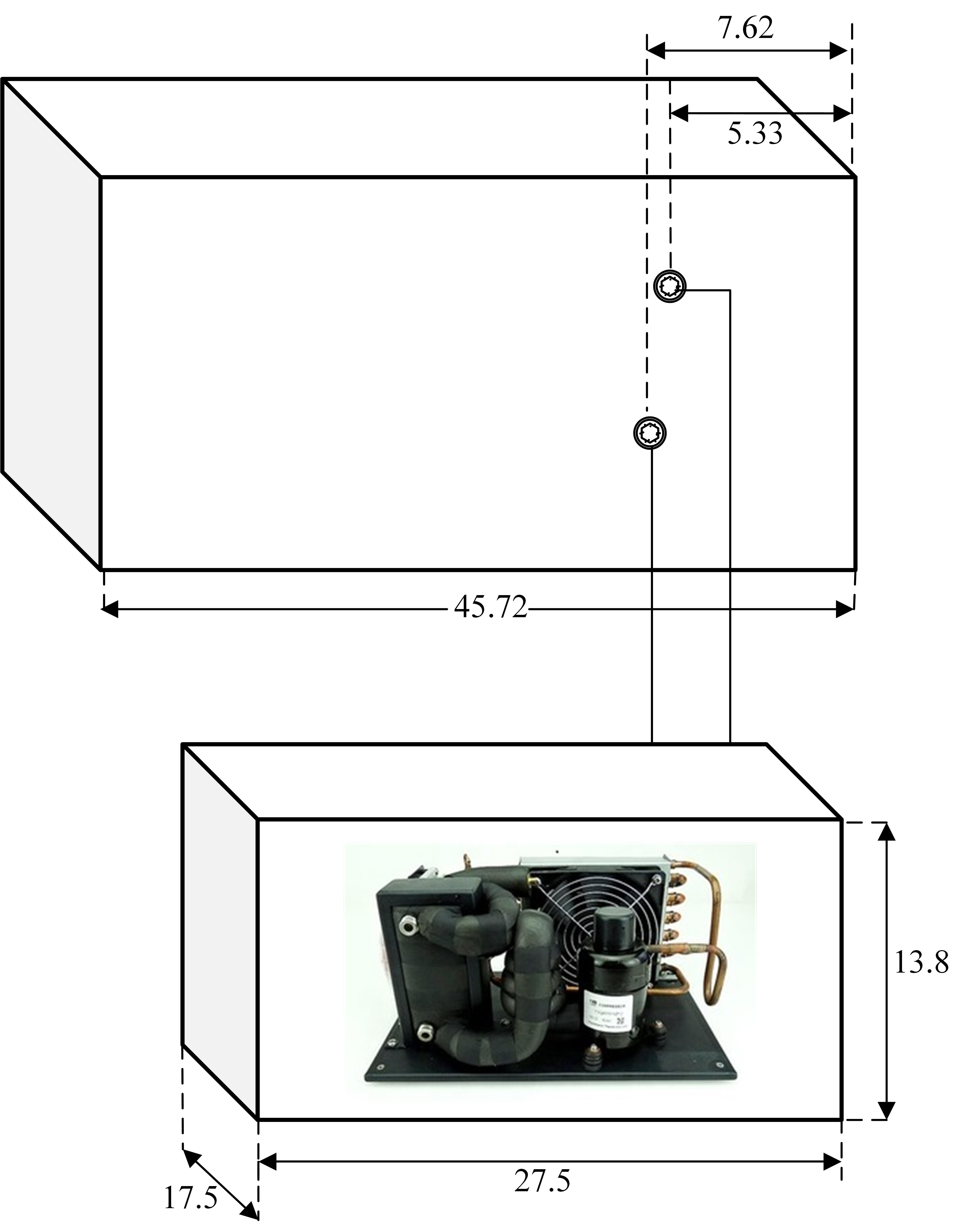 Front Load Chamber with Refrigeration Unit